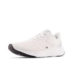 Imagem de New Balance Tênis de corrida masculino Fresh Foam Arishi V4, Branco/Alumínio claro/prata metálico