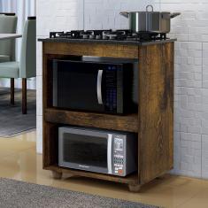 Imagem de Balcão Para Cooktop 4 Bocas Turim Kaiki Móveis Ype