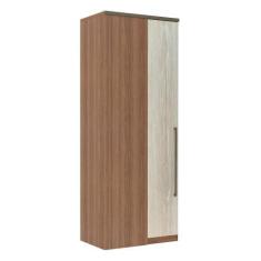 Imagem de Guarda Roupa Modulado Canto Reto 1 Porta 90cm Connect Luciane Móveis