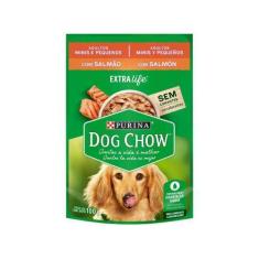 Imagem de Ração Úmida Para Cachorro Adulto Sachê Dog Chow - Extralife Salmão 100