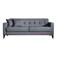 Imagem de Sofá 3 lugares Kivik Linho Botonê Cinza