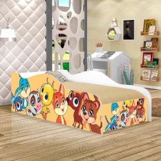 Imagem de Mini Cama Fun Bichinhos Infantil Com Colchão