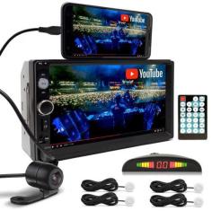 Imagem de Kit Multimídia + Câmera Ré + Sensor Ré Branco Golf 1992 1993 1994 1995