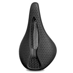 Imagem de BUCKLOS Assento de bicicleta impresso em 3D, almofada confortável, adequada para bicicletas MTB BMX XC Gravel Bikes Road Bikes Road Bikes
