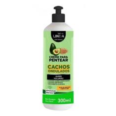 Imagem de Creme de Pentear Sallon Linda Cachos Ondulados 300ml