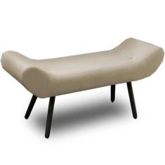 Imagem de Recamier Áustria 120 Cm Suede Bege - D A Decor