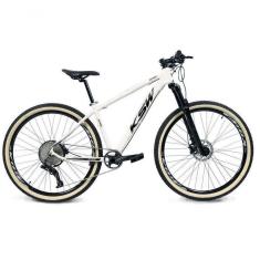 Imagem de Bicicleta Aro 29 Ksw Xlt 12v Garfo Com Trava 11-50 Kit 1x12- Branco 17