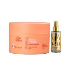 Imagem de Mascara Capilar Nutri-Enrich + Oil Reflections 100ml - Wella Professio