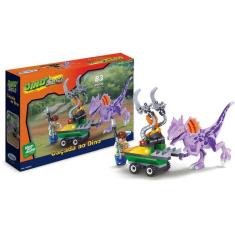 Imagem de Bloco De Montar Dino Saga Caçada Ao Dino 83 Pcs Xalingo