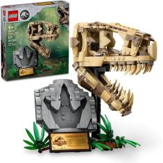 Imagem de Lego Jurassic World Fóssil do T Rex Caveira 76964 577pcs