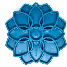 Imagem de Comedouro Lento Mandala eTray SodaPup Tigela de Enriquecimento Interativo Para Cachorro - Azul