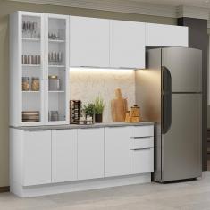 Imagem de Armário de Cozinha Completa 270cm Branco Stella Madesa 11