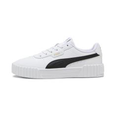 Imagem de PUMA Tênis feminino Carina 3.0, Puma Branco puma preto dourado, 36