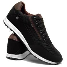 Imagem de Tênis Masculino Jogging Sapatênis Casual Conforto Cadarço - Ferraretto