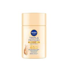Imagem de NIVEA SUN Protetor Solar Fluido Facial Tripla Proteção Antissinais FPS 65 40ml