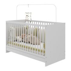 Imagem de Berço 3 Em 1 Com Colchão Incluso Mp0527gc Branco