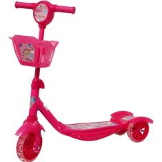 Patinete Infantil Musical Com Luz E Som - Ideal Para Crianças A Partir De 3 Anos