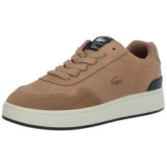 Imagem de Lacoste 46sma0108 Tênis masculino, Brw/Off Wht, 13