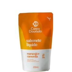 Imagem de Corpo Dourado - Sabonete Líquido Corporal Maracujá e Camomila Refil 200ml