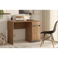Imagem de Mesa Escrivaninha P/ Computador Morada C/ 1 Porta 1 Gaveta 109X45 - Es