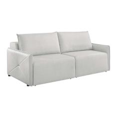 Imagem de Sofá 4 Lugares Retrátil Urban Linho Cinza 260 cm