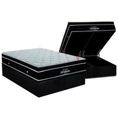 Imagem de Cama Box Baú Queen: Colchão Molas SuperPocket Ensacadas Ortobom  Elega