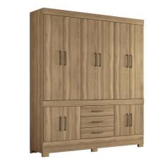 Imagem de Guarda Roupa De Casal 10 Portas House Amendola - Bela Móveis - Demóbil