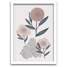 Imagem de Conjunto Quadros Decorativos 3 Peças 40X60 Flores