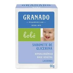 Imagem de Sabonete Em Barra De Glicerina Granado Bebê Lavanda 90G