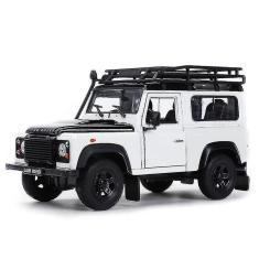 Imagem de Carro SUV fundido sob pressão Land Rover Defender em escala 1:24 colecionável