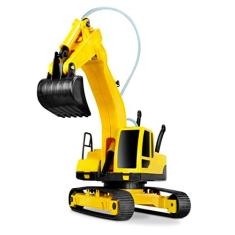 Imagem de Roma Jensen Trator Still Escavadeira Roma, amarela, 52 cm