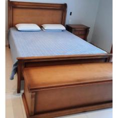 Imagem de Cama de Casal King Size 1,95 x 2,05 - Móveis de Gramado