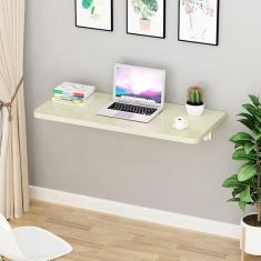 Imagem de Mesa dobrável montada na parede, mesa dobrável que economiza espaço para estudo, mesa de computador com folhas suspensas, mesa de lavanderia para roupas dobráveis, para pequenos espaços, lav