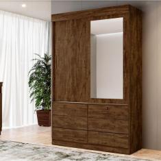 Imagem de Roupeiro 2 Portas 6 Gavetas Vision