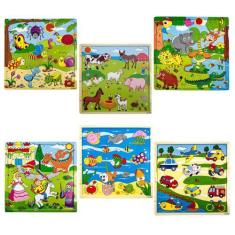 Imagem de Quebra-Cabeça Infantil Sortido Madeira - Ty356775 - Centercoisas