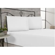 Imagem de Jogo De Cama Lençol Queen 3 Peças 400 Fios Com Acabamento Em Ponto Pal