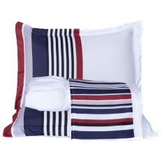 Imagem de Jogo de Cama Versalhes Branco Solteiro 03 Peças - Micropercal 180 Fios