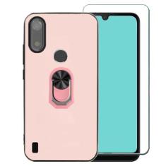 Imagem de Ranyi Capa compatível com Gabb Phone 4 com protetor de tela, capa de TPU fina e flexível e suporte de anel giratório 360 com suporte de borracha de silicone compatível com Gabb Phone 4 (2024 6,1