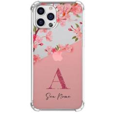 Imagem de Capa Personalizada Floral Com Nome E Inicial - Mari Capinhas