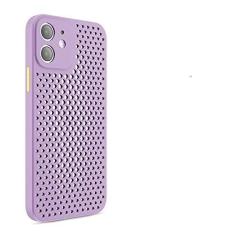 Imagem de Capa de telefone respirável de dissipação de calor para iphone 12 mini 13 11 pro max x xs max xr 7 8 plus se2020 11 capa lisa de silicone macio, t8, para iphone 11