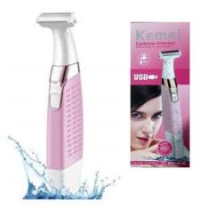 Imagem de Aparador Elétrico de pelos femininos Pernas Axilas Virilha  Kemei KM-1