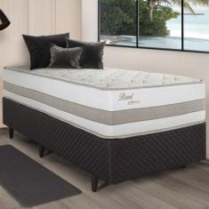 Imagem de Base Box Solteiro 96x203x28cm Idea Marrom Herval