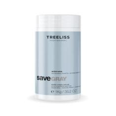 Imagem de Máscara Save Gray Cabelos Brancos Bionutrix 1Kg Treeliss - Treeliss Pr