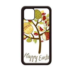 Imagem de Capa Happy Easter Religion Festival Egg Tree para iPhone 11 Pro Max para Apple Mobile Case