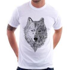 Imagem de Camiseta Lobo Mandala - Foca Na Moda