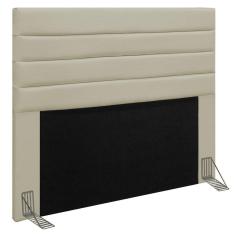 Imagem de Cabeceira Cama Box Casal King 193Cm Rubi D10 Corano Bege