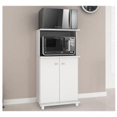 Imagem de Balcão Para Forno E Microondas 02 Portas Bl3307 Branco
