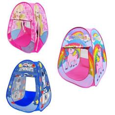 Imagem de Barraca Toca Cabana Tenda Infantil Dobravel Menino E Menina - Dm Toys