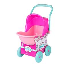 Imagem de Carrinho de boneca com porta objetos 64CM cotiplas