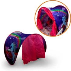 Imagem de Barraca Casinha Infantil Cabeceira Cama Unicórnio Importway BW159RS